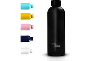 Otto Koning Water Bottle - 500ml Stainless Steel Metal Water Bottle, Double Wall Vacuum Insulated, Keeps Drinks Cold 24h & Hot 12h, Leak-Proof, BPA-Free, Lightweight, Perfect for Gym, Work & Travel