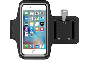 MMOBIEL Sportarmband för iPhone 8, 7, 6, 6s, SE (1:a Gen), SE 2, SE 3 | 12 mini, 13 mini, 5, 5s, 5c & Samsung Galaxy S4, S3, A3 – Telefonhållare, Nyckelhållare & Vattentät