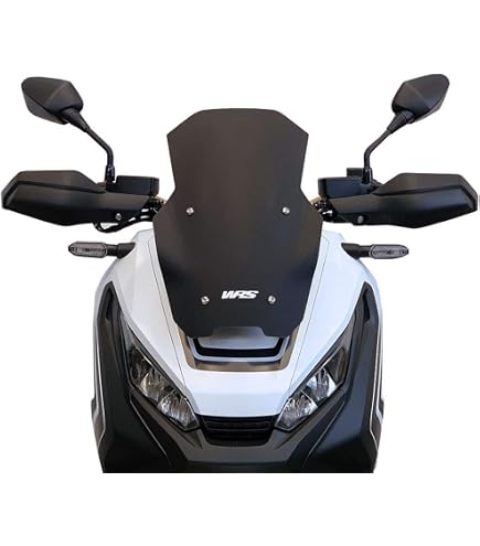 Parabrezza Moto In Acrilico Per Honda X-ADV 750 (2017-2020) – Nero Fumo, Altezza 430 Mm