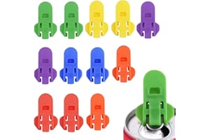 Abeillo Lot de 12 ouvre-boîtes manuels faciles à ouvrir pour canettes de soda, bière, soda, boissons en aluminium