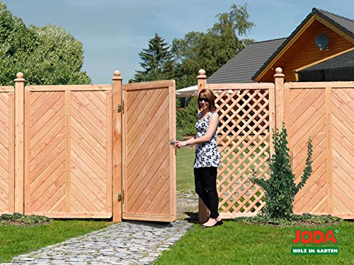 1 Stk. PREMIUM Pfostenkappe aus Lärchenholz, 140 x 140 mm für Pfosten bis 12×12 cm, mit Kugel Ø 11 cm, Kappe, Pfostenabdeckung, Pfostenkappen, europäische Lärche, MADE IN GERMANY von Gartenwelt Riegelsberger - 2