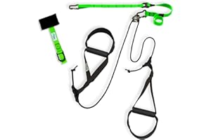 ‎EAGLEFIT eaglefit - Premium Sling-Trainer „Allround“ für Zuhause & Unterwegs inkl. Umlenkrolle, Türanker, Poster & Zubehör (verstellbar 90-310cm) - Für Krafttraining & Muskelaufbau - Vielseitige Befestigung
