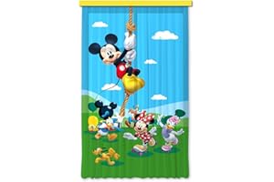 AG Design FCSL 7106 Cortinas para niños, Multicolore, 140 X 245