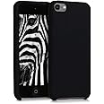 kwmobile TPU Silicone Case Compatible with Apple iPod Touch 6G / 7G (6th and 7th Generation) - Case Soft Flexible Protective Cover - Black