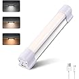 Camping Light, LETOUR LED Tube Magnetic Work Light Bar 60W Camping Lights for Tents 4000Lumens 3 Lighting Modes Camping Lantern USB Rechargeable Portable Lights for Outdoor and Indoor(60W)