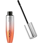 KIKO Milano Maxi Mod Mask | +200% Volume | Duration 10 Hours | Argan Oil | Mini Brush | Intense Black