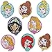 Produktbild 2 tlg. Set: Bügelbilder - 5,8 cm * 7 cm - Disney Prinzessin / Princess - Aufnäher Applikation - gestickter Flicken - Prinzessinnen Märchen