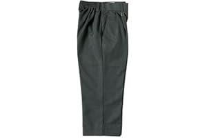 ZECO SOLD BY ESSENTIAL WEAR Zeco Quality School Uniform Wear Boys Sturdy Large Fit Trousers Age 5-13