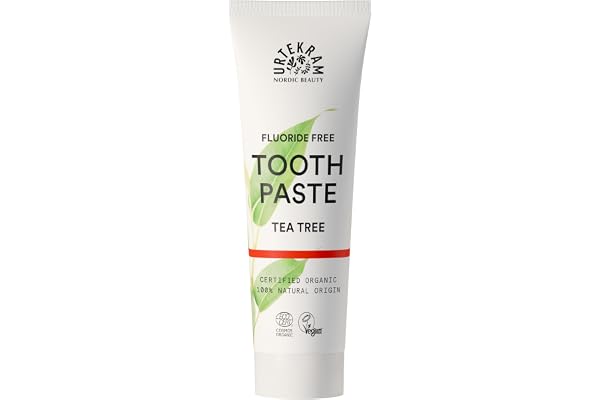 Urtekram 75 ml Tea Tree organisk tandkräm, 75 ml
