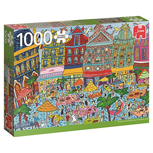 Preisvergleich Produktbild Großer Markt, Brüssel - 1000 Teile Puzzle