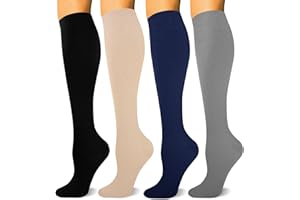 CAMPSNAIL Skarpety uciskowe dla kobiet i mężczyzn, pończochy medyczne, uciskowe, przeciwzakrzepowe dla kobiet w ciąży sportowców, skarpety przeciwzakrzepowe