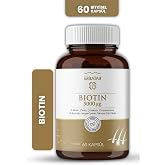 ERBATAB Biotin Sa&ccedil; Cilt Tırnak Vitamini - &Ccedil;inko, &Ccedil;&ouml;rekotu, At Kuyruğu, Civanper&ccedil;emi &amp; Isırgan Ekstresi - 60 Bitkisel Vegan Ka