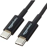 Amazon Basics USB Type-C to USB Type-C 2.0 Charger Cable - 6 Feet (1.8 Meters) - Black