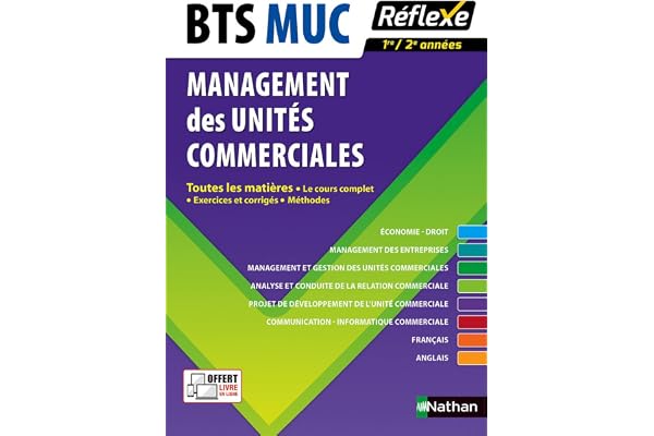 Toutes les matières - Management des Unités Commerciales BTS MUC