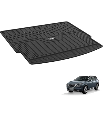 Tapis De Coffre Long (EVA, Gris) 🚀 Pour Nissan Patrol Y61 1997-2011 – Personnalisez Votre Voiture | DDTuning