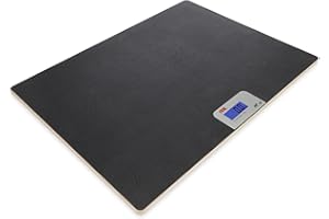 ADE Balance numérique pour animaux jusqu'à 100 kg | grande balance pour chiens XL | extra légère et plate | surface agréable pour les pattes | aussi pour chats et petits animaux