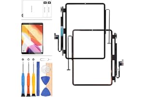 LADYSON Schermo di ricambio per iPad Pro 11 1st 2018 A1980 A2013 A1934 A1980 Digitizer 2nd 2020 A2068 A2230 A2231 A2228 Touch Senor Glass Panel Kit con pellicola protettiva + strumento gratuito (senza LCD)