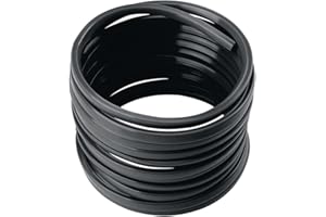 BCZAMD Accessoire pour imprimante 3D DIY,5 mètres,Joint plat,6 mm,En aluminium,2020,Compatible avec la protection contre la poussière,Avec Ender 3 V2 Pro CR10 V2,CR6 SE CNC,Pièces noires