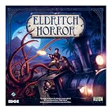 Eldritch Horror es un juego de aventuras cooperativo para 1-8 jugadores inspirado en el exitoso juego de tablero Arkham Horror