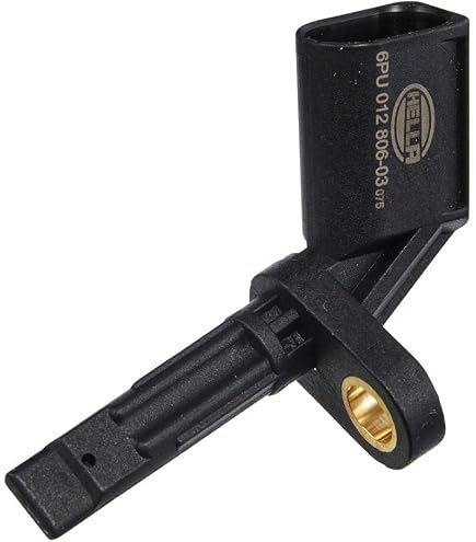 HELLA Capteur De Vitesse De Roue - 6PU 012 039-041 - 12V - 2 Pôles - Sans Câble - Compatible VW Golf V