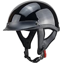 Casco Per Scooter Casco Jet Vintage,Mezzo Casco Motociclista Uomo