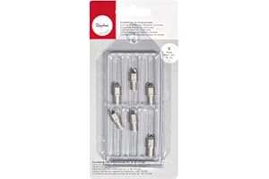 Rayher Refill Pack with 6 Replacement Blades for Rayher Circle Cutter, Set of Six Cutter Blades for Paper and Cardstock, 89769000