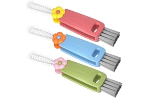 TREETRIBE 3 Pcs 3-in-1 Cup Lid Crevice Cleaning Brush, Portable Multifunctional Bottle Cup Lid Gap Cleane Brushs,Home Kitchen Crevice Cleaning Brush Tools for Home Kitchen