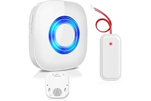 PHYSEN Inoltro del segnale radio alimentato a batteria, set di trasmissione del campanello, adatto solo per sistemi di campanello con alimentazione normale, per amplificare il segnale dei campanelli