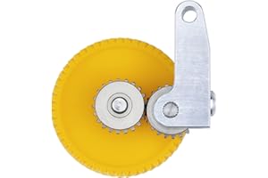 Tofelf Upgrade Extruder-Getriebebaugruppe aus gehärtetem Stahl für Bambu Lab P1P X1 X1C 3D-Drucker, vernickelt, verschleißfest, 1,75 mm Filament