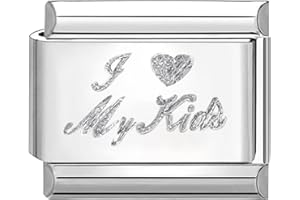 Quiges Fashion Jewels Charms italiens 9mm Mes enfants