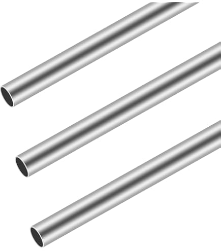 Tube Capillaire En Acier Inoxydable 304 - Ø6.5mm, épaisseur 1mm, Longueur 250mm - Pour Instrumentation, électronique, Antennes