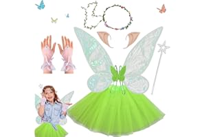 Shengou Ailes De Fée Enfant,Ailes De Papillon Enfant,Ailes De Fée Ange Papillon,Ailes De Fée Papillon pour Filles,Ailes Papillon Enfant Fille,Ailes De Papillon Déguisement Enfant