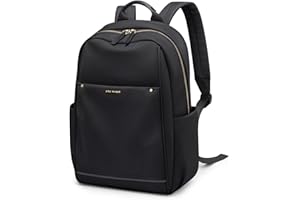 GOLF SUPAGS Damski plecak na laptopa do pracy, podróży, na co dzień, na co dzień, pasuje do notebooka 14 cali