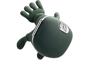 Aocesk ZoserX - Bionic Heated Massager, Portable Shiatsu Neck and Back Massager, Electric Deep Tissue 4D Kneading Massage, Simulated Human Hand Design for Pain Relief and Muscle Relax (Green)