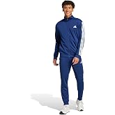 adidas Men's SPORTSWEAR BASIC 3 STRIPES TRICOT TRACKSUIT