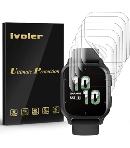 Pellicola Protettiva Garmin Venu 2 - Vetro Temperato 9H 3 Pezzi Senza Bolle - Foto 9