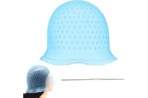 HJDJBD Cappa blu per ciocche, colore ciocche, per capelli usa e getta, colore dei capelli, pennello per tintura