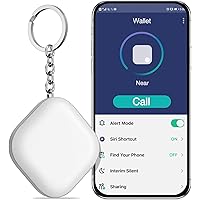 BEBONCOOL Schlüsselfinder, Key Finder Unterstützen iOS/Android, Schlüssel Finder mit Bidirektionalem Alarm/Silent Mode…