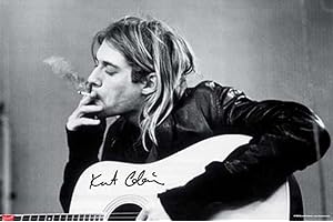 EMPIREPOSTER Empire 30559 Kurt Cobain Cigarette Poster env. 91,5 x 61 cm