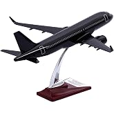 Zek Upp Zekupp Airbus A320, 1/100 THY Black Aircraft Model (ZU-UCK0112)