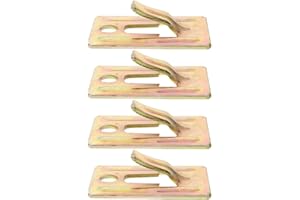 DOITOOL 4 Pièces Support Mural Pour Chauffe-eau Kit De Fixation Pour Mur Creux Avec Crochets Et Plaques De Montage Pratique Pour Installer Chauffe-eau Et Autres Objets