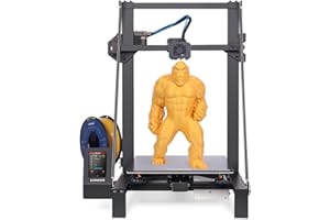 LONGER LK5 Pro Stampante 3D, preassemblata al 90%, volume 300×300×400 mm, piano in vetro riscaldato, scheda madre silenziosa, tubo in teflon alta temperatura, open source.