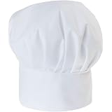 Ferocity Cappello da Cuoco Regolabile per i Bambini con Il Tuo Nome  Accessori da Cucina con Il Testo Desiderato Bianco [099] : Amazon.it:  Abbigliamento