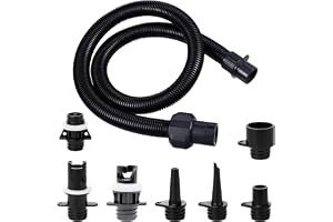 8 stycken uppblåsbara ersättningstillbehör, adaptersats för sugpump