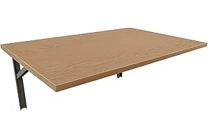 mikon 100x60 Wandtisch Wandklapptisch Küchentisch Schreibtisch Esstisch Klapptisch Esstisch Wandtisch Küchentisch Schreibtisch Kinderschreibtisch Bartisch Computertisch | Helle Eiche