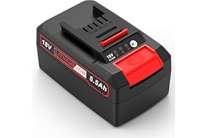 KEATFE 5500mAh Battery for Einhell Power X-Change 18V Tools, 5.5Ah Li-ion Battery Replacement Compatible With Einhell PXC Power Tools And Garden Machines