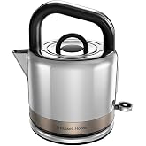 Russell Hobbs Distinctions 26422-70 su ısıtıcısı [1,5 l] paslanmaz &ccedil;elik titanyum (hızlı pişirme fonksiyonu, &ccedil;ıkarılabilir ki
