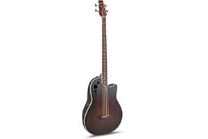 Applause Guitare acoustique Elite AEB4-7S Vintage Varnish Satin Mid Cutaway 4 cordes