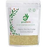 GoodFarm Organic Aloe Vera Powder 500g - Premium Quality, Certified Organic | Excellent for skin care | Vegan | Ayurveda
