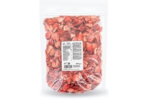 ‎KORO KoRo - Gefriergetrocknete Erdbeeren 350 g - Schonend getrocknete Trockenfrüchte - 100 % pflanzlich und naturbelassen